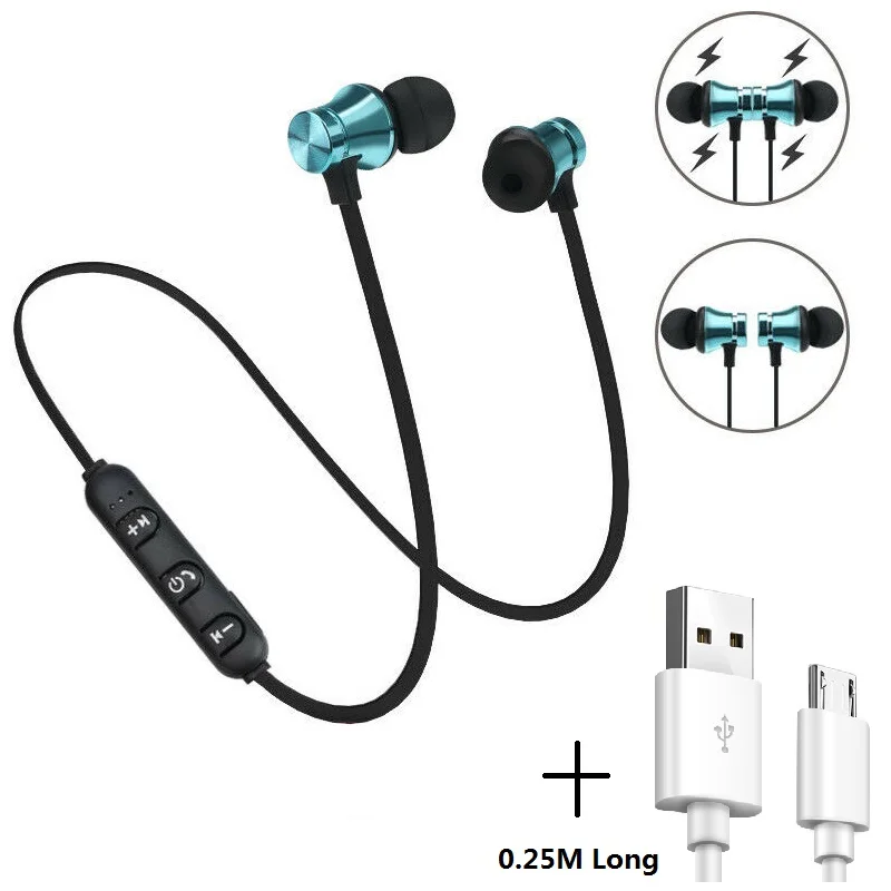 Bluetooth наушники беспроводные air спортивные с шейным ободом для iphone xiaomi umidigi blackview