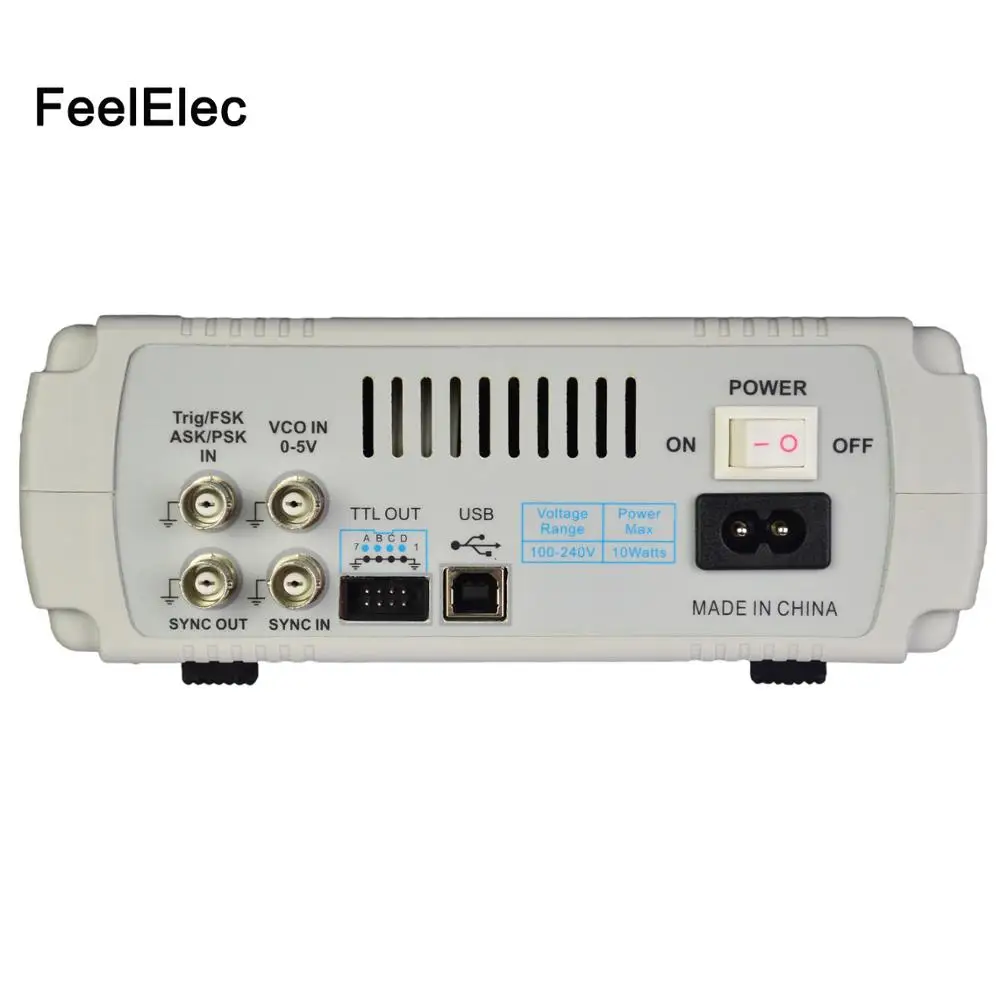 Feeltech FY6600-60MHz высокоточное цифровое управление двухканальная Функция DDS/генератор