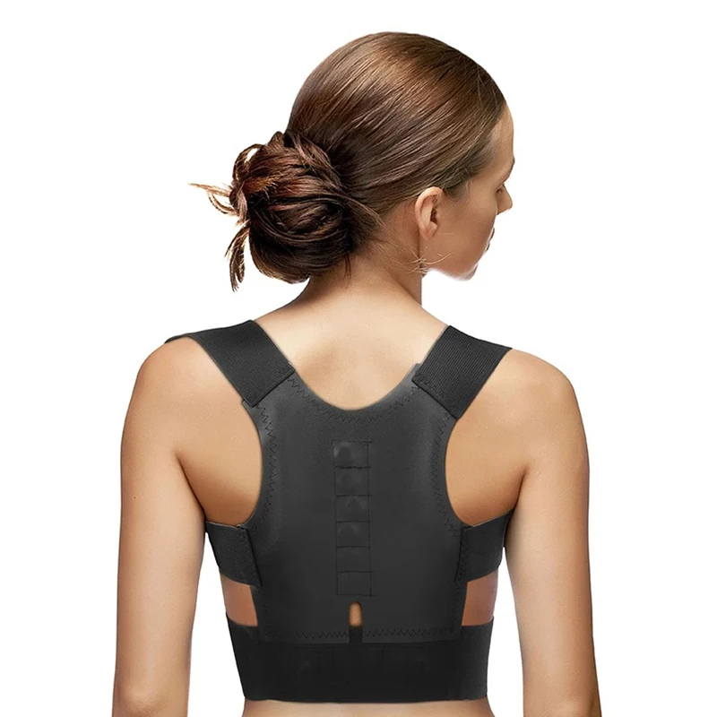 Magnetic Therapy Posture Corrector Men's and Women's Orthopedic Corset Back Waist Support with Shoulder Brace Medical Corset