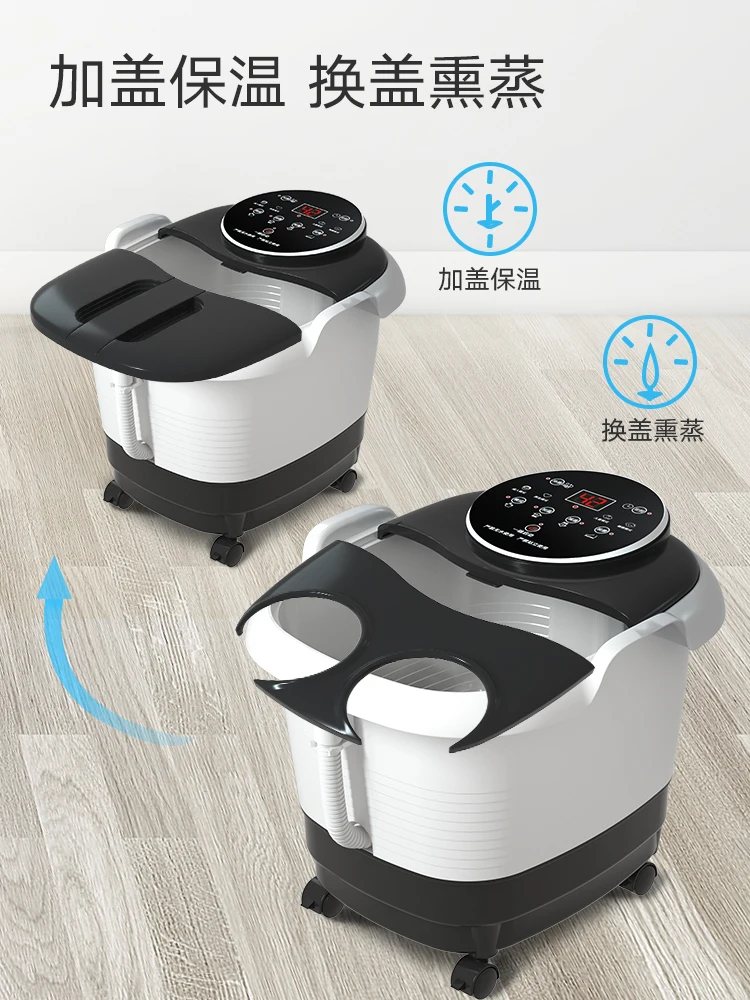 Bubble foot barrel автоматическая Ванна для ног электрическая массажная нагревательная