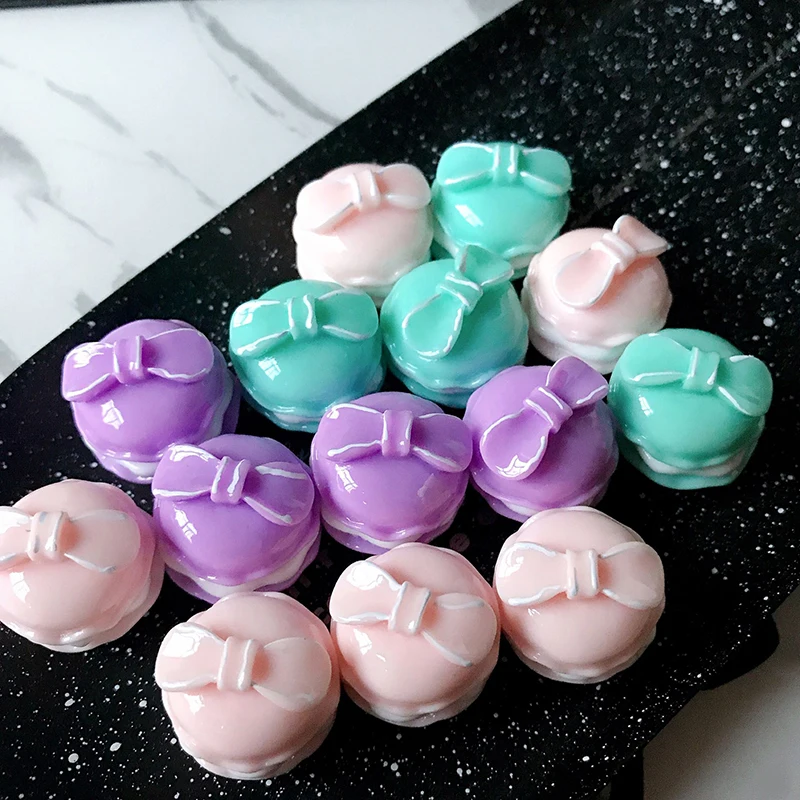 Набор слаймов Boxi 10 шт. добавки подвески из смолы в виде яйца милые DIY наполнители