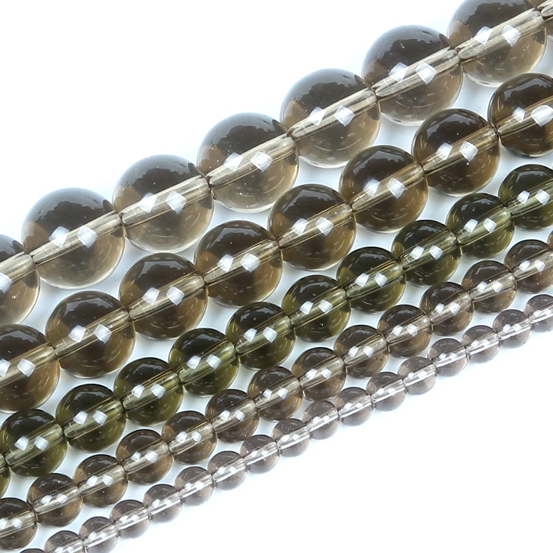 4 12 мм бусы из натурального камня Круглые Гладкие свободные коричневого стекла