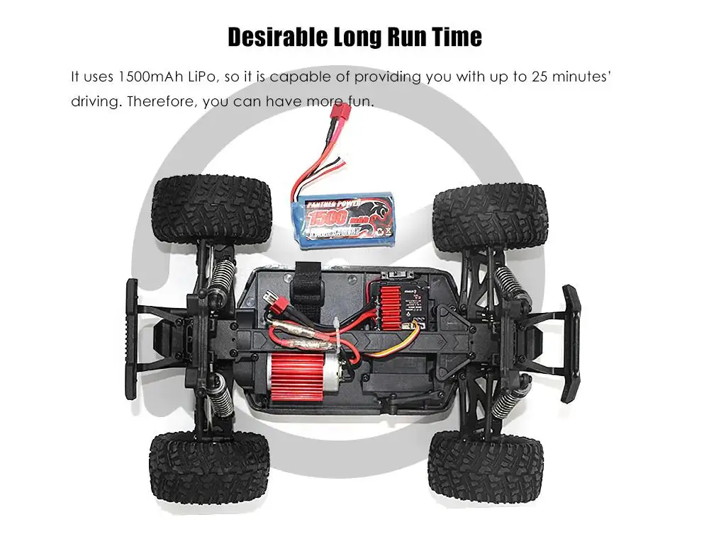 REMO 1631 1/16 2.4G 4WD Brushed Off-Road Monster Truck SMAX RC Remote Control Toys With Transmitter RTR | Игрушки и хобби