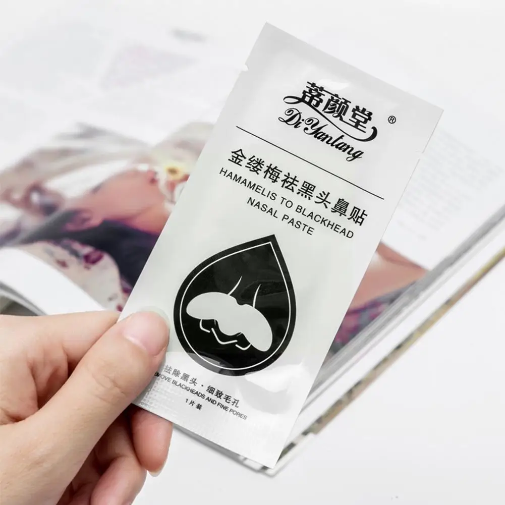 

1pc Multi-effect Bamboo Charcoal Black Head Nasal Membrane Care Skin Remove Mask Remover Blackhead Acne Mask Tearing To Pro E0R8