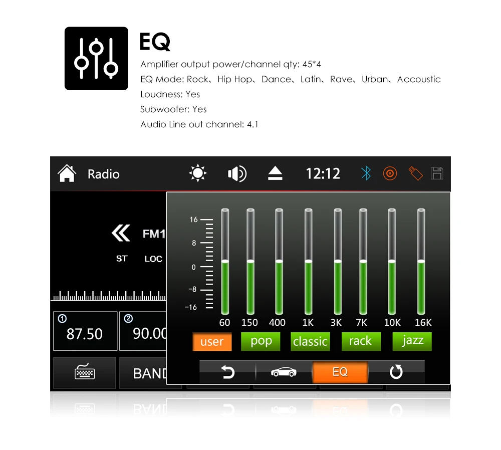 Ossuret 7 ''2 din Автомобильный dvd-радиоплеер gps навигация для VW Golf/6/Golf/5/Passat/b7/cc/b6/SEAT/Skoda Bluetooth FM стерео плеер