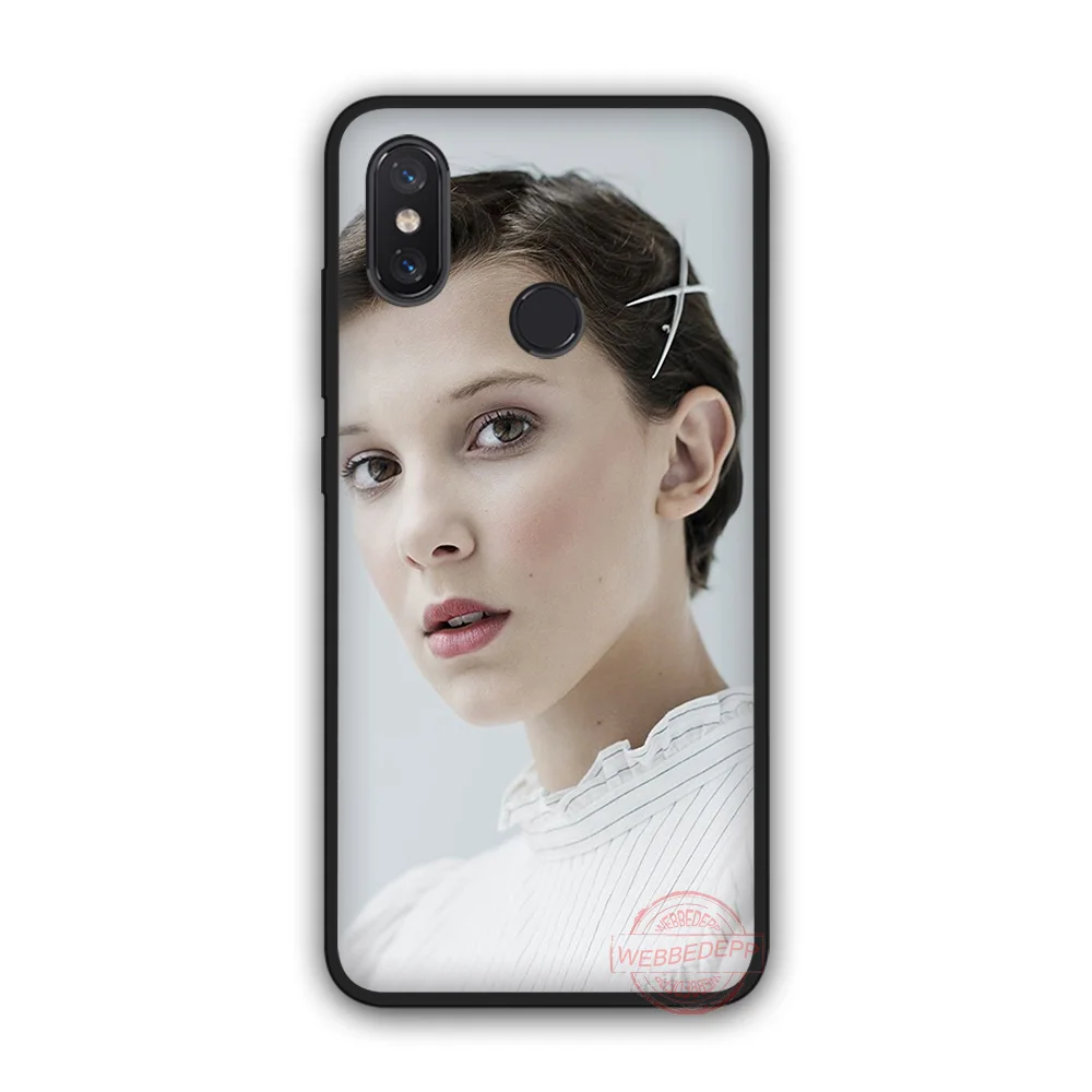 WEBBEDEPP Millie Bobby коричневый Модный мягкий силиконовый чехол для телефона Xiaomi Mi 6 8 A2 Lite