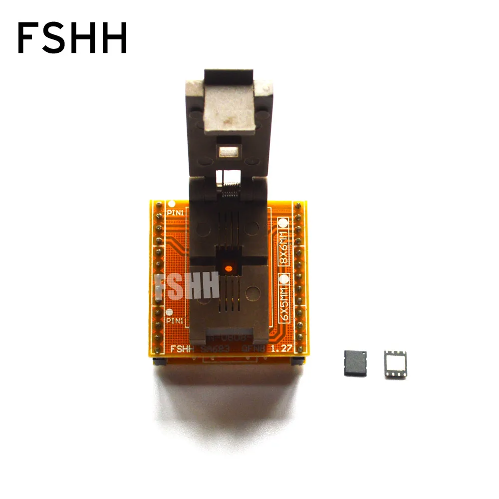 Программатор SA683 Xeltek QFN8/D8 адаптер стандартного размера = 6 0x5 0|adapter|adapter programmeradapter