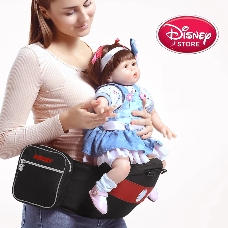 Disney эргономичный рюкзак-кенгуру для переноски младенцев, слинг для малышей, поясная сумка-кенгуру, Хипсит, Микки, Минни, бренд