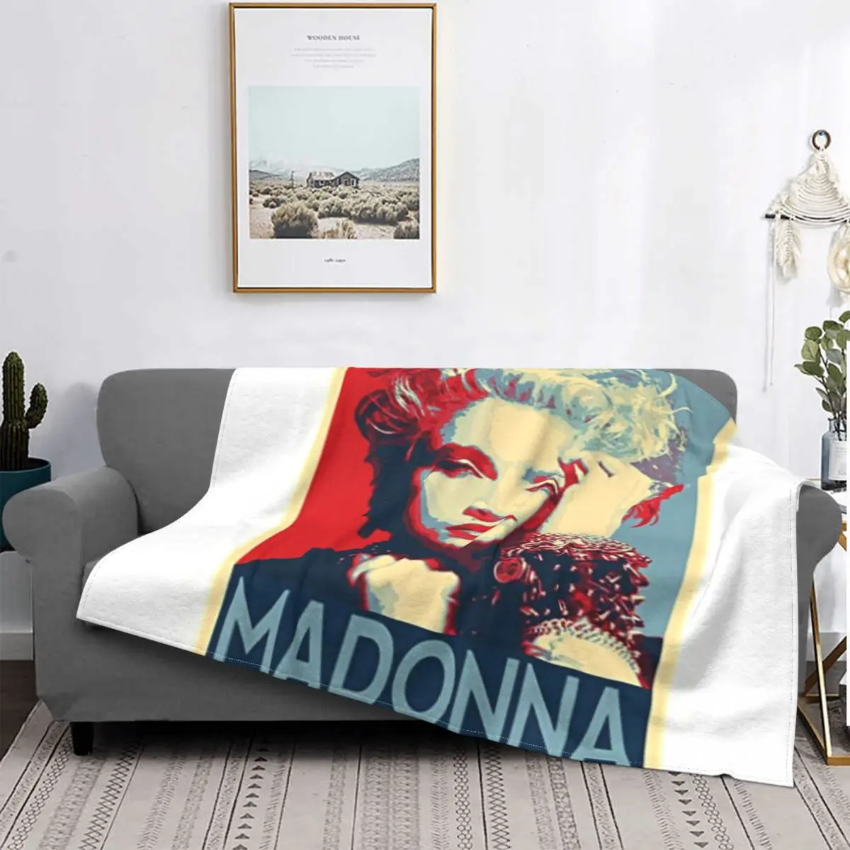 Одеяло Madonna 1444 покрывало для кровати плед покрывала дивана пляжное аниме одеяло