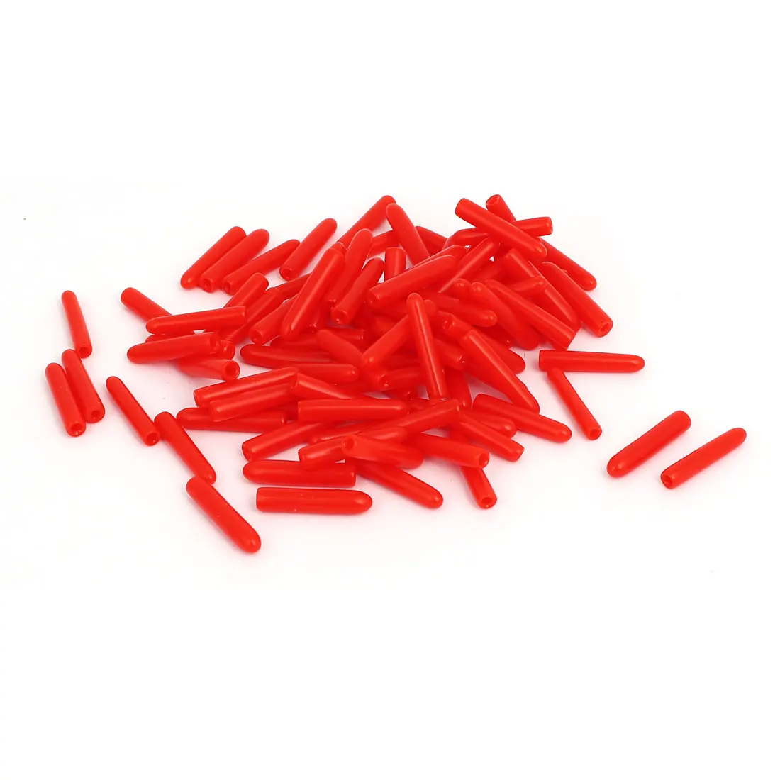 

Резиновые Изолированные наконечники Uxcell с внутренним диаметром 1,5 мм, Защитная крышка с резьбой, красные, 100 шт.