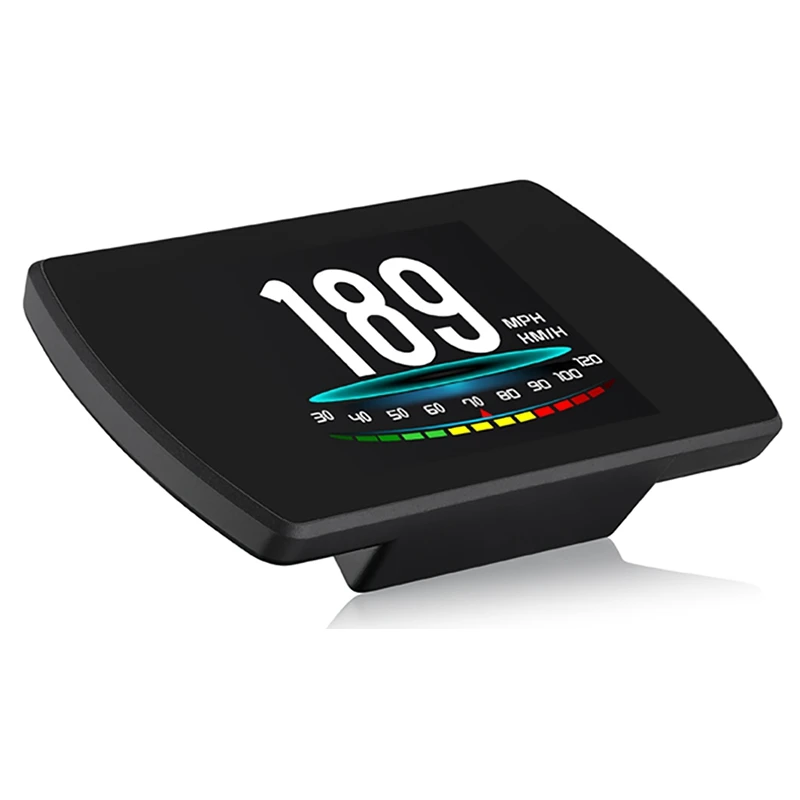 P12 HUD Car On-Board Computer 4.3 inch HD TFT Digital Speed Projector OBD Head Up Display Coolant Fuel Fault Code Clear | Автомобили и