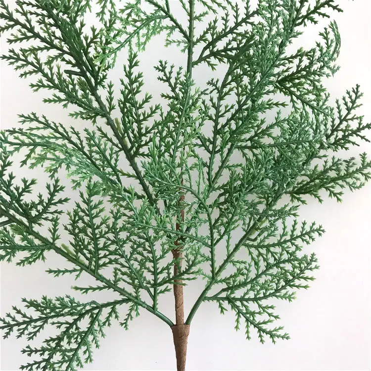 Искусственные пики сипресса искусственные листочки сосновые шишки листья