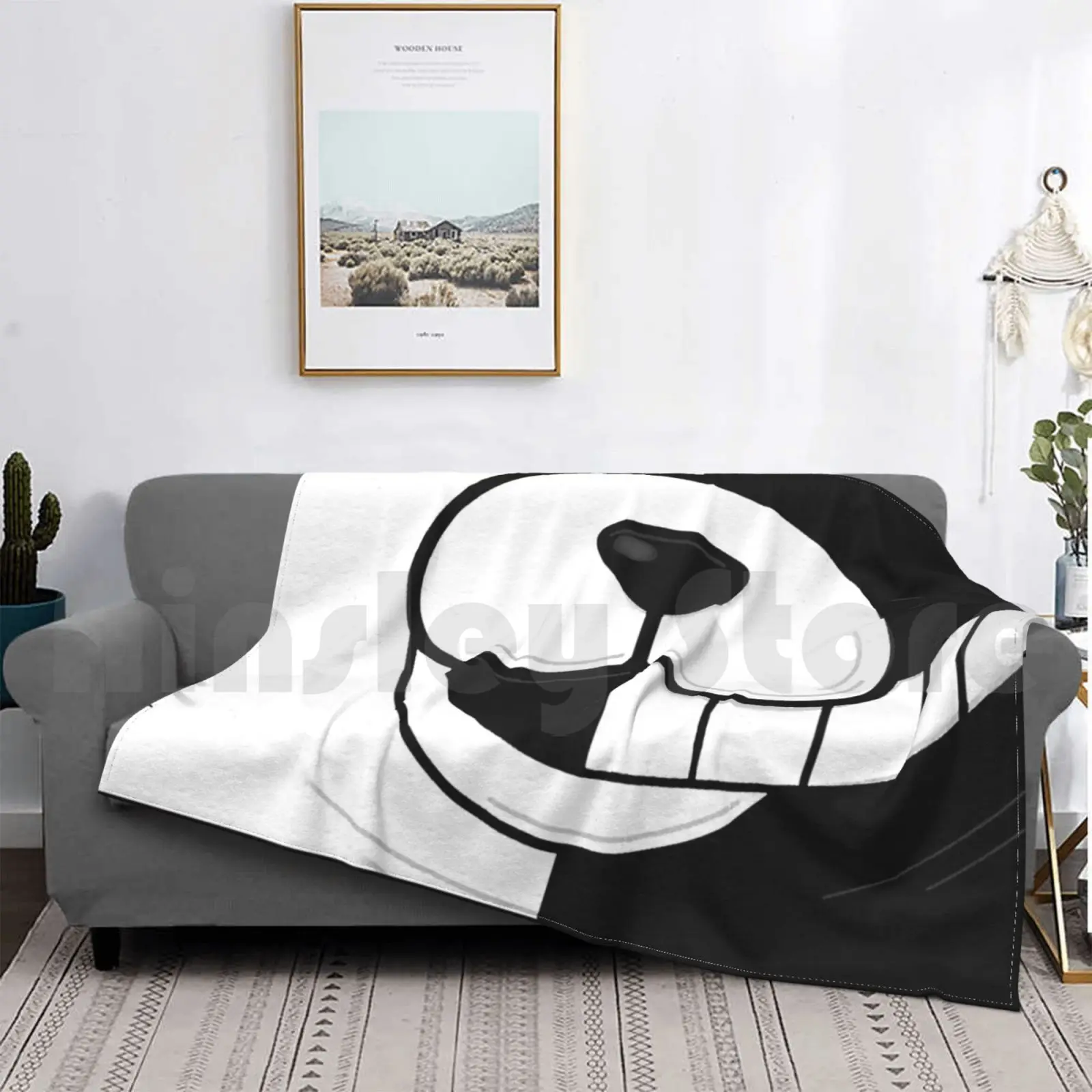 

Одеяло, головной убор для лица, Монокума данганронпа, Аниме видеоигры Danganronpa Trigger Happy