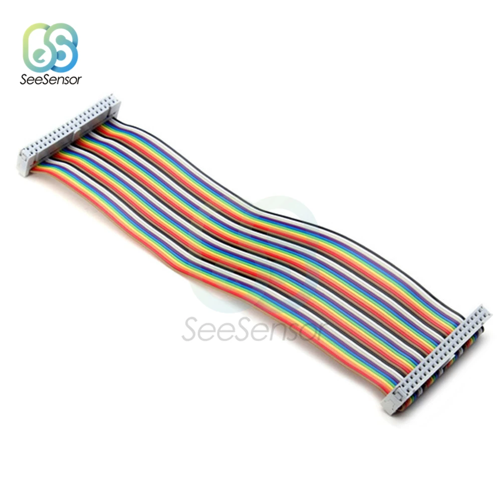 Плата расширения GPIO T type + 40 контактный кабель Raspberry Pi быстрая макетная плата PCB для