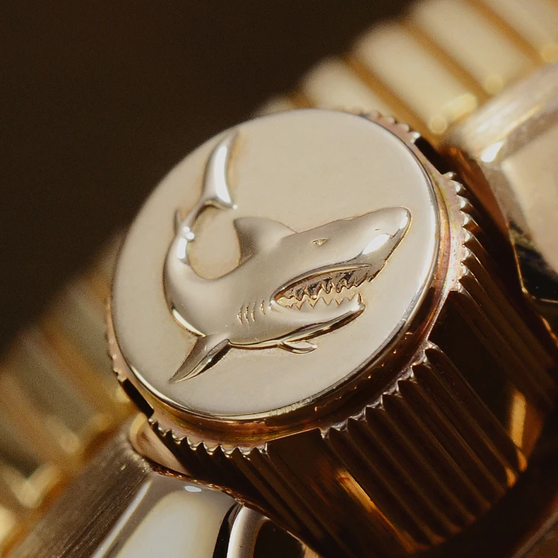 Часы наручные San Martin Мужские механические автоматические бронзовые светящиеся с