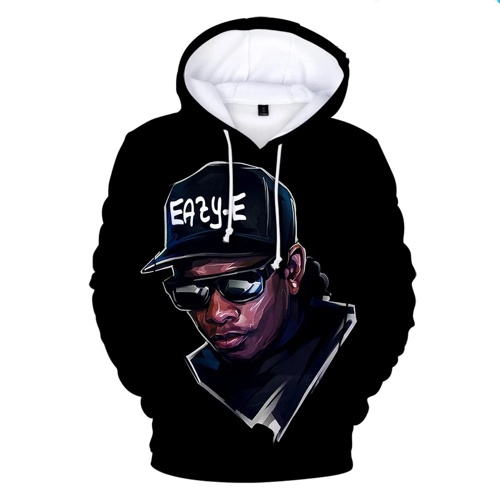 

Gangsta Rap Eazy E Hoodie Men Women Eazy E Sweatshirts Harajuku Kids Hoodie 3D Print Hip Hop Clothes Tracksuits Men's Clothing