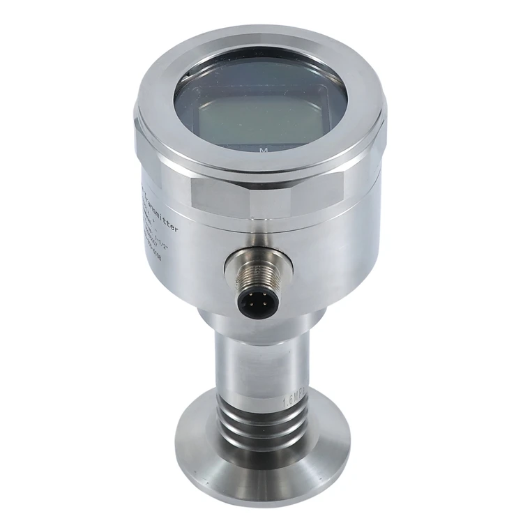 

High Quality Hygienic Liquid Pressure Transmitter Sensor With Digital Display