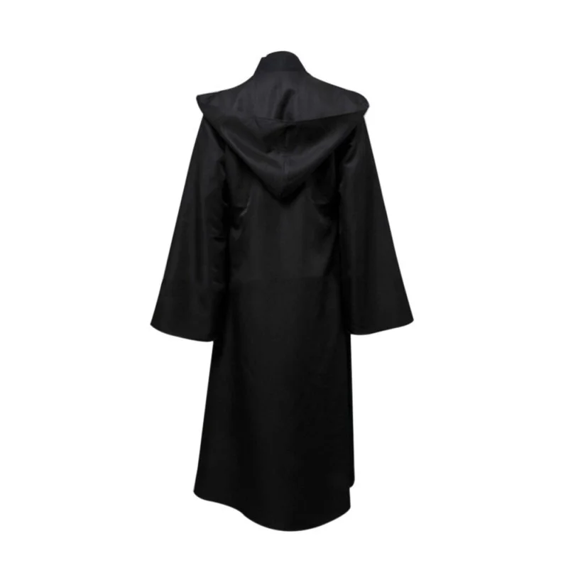 Костюм Хэллоуина Darth Vader Cosplay Clothes Terry Jedi Black Robe Knight Hoodie Cloak для взрослых.