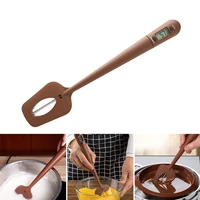 digital spatula thermometer cooking candy temperature reader stirrer in one silicone electronic thermometer stirring food
