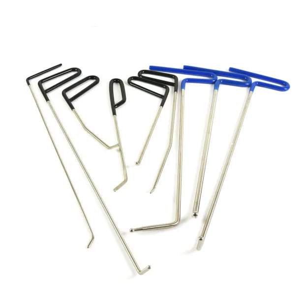 TOOLS Rod Hook Dent Repair Tools Auto Body Dent Removal Paintless Dent for Hail Damage Repair Dent Remover panitless dent repair tools high quality strap tools for hook with s hook tools