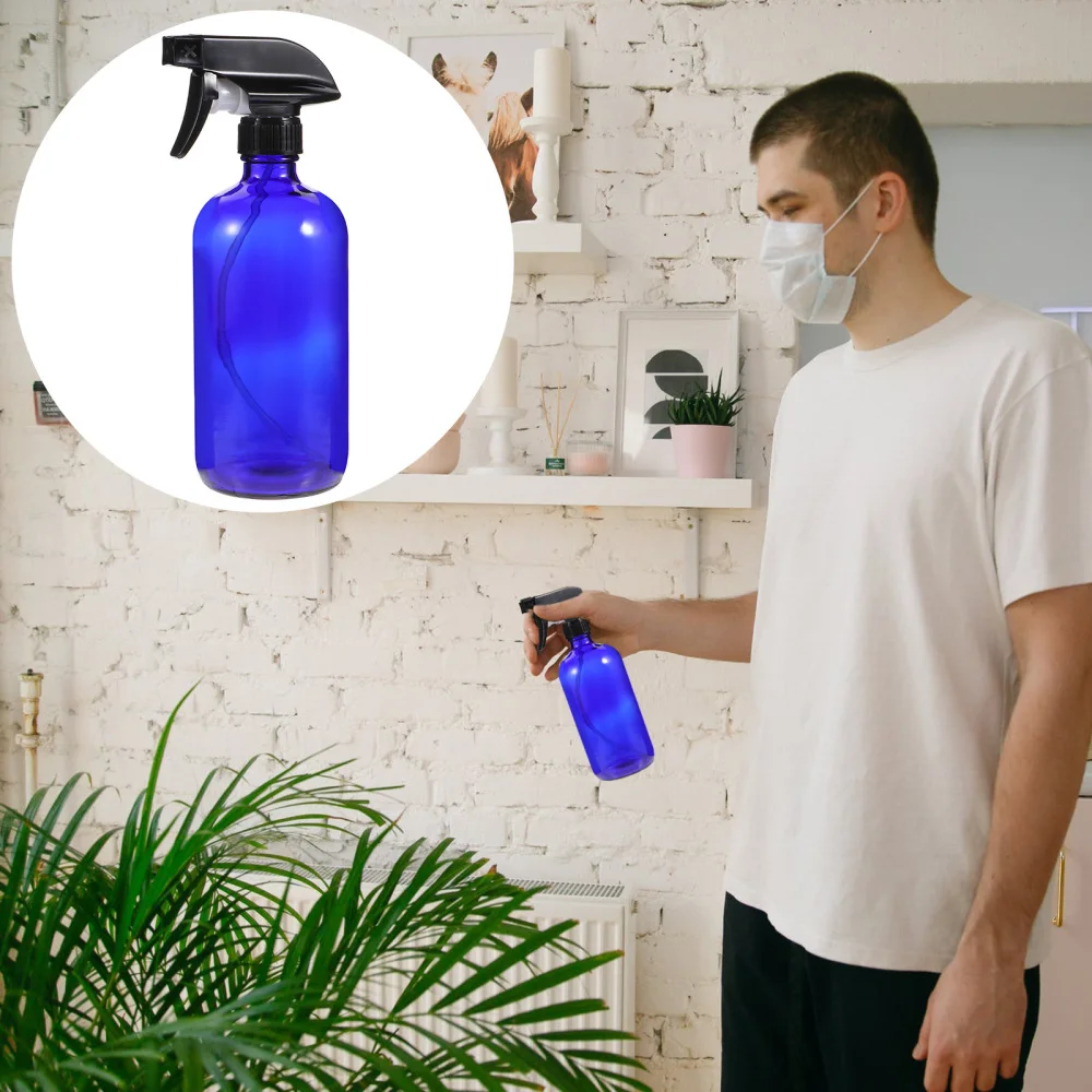 

2pcs 500mL Glass Spray Bottle Empty Spray Bottles Container For Essential Oils