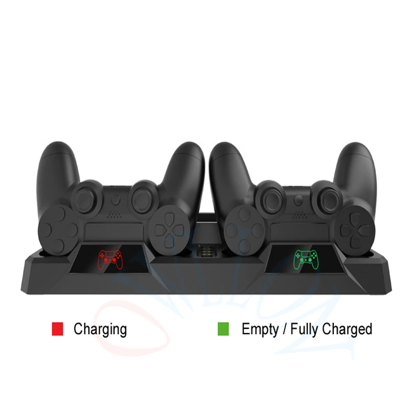 Вертикальная светодиодная подставка с охлаждающим вентилятором + док станция