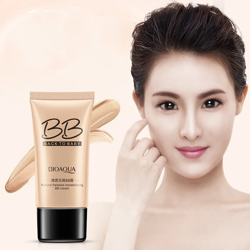 

BB крем натуральное отбеливание увлажняющий консилер нюдовая основа для макияжа лица Уход за кожей лица Косметика