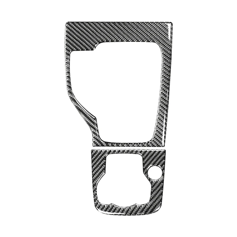 

Carbon Fiber Car Gear Head Shift Knob Panel Cover Trim Sticker for Mazda 3 Axela 2014 2015 2016 2017 Accessories