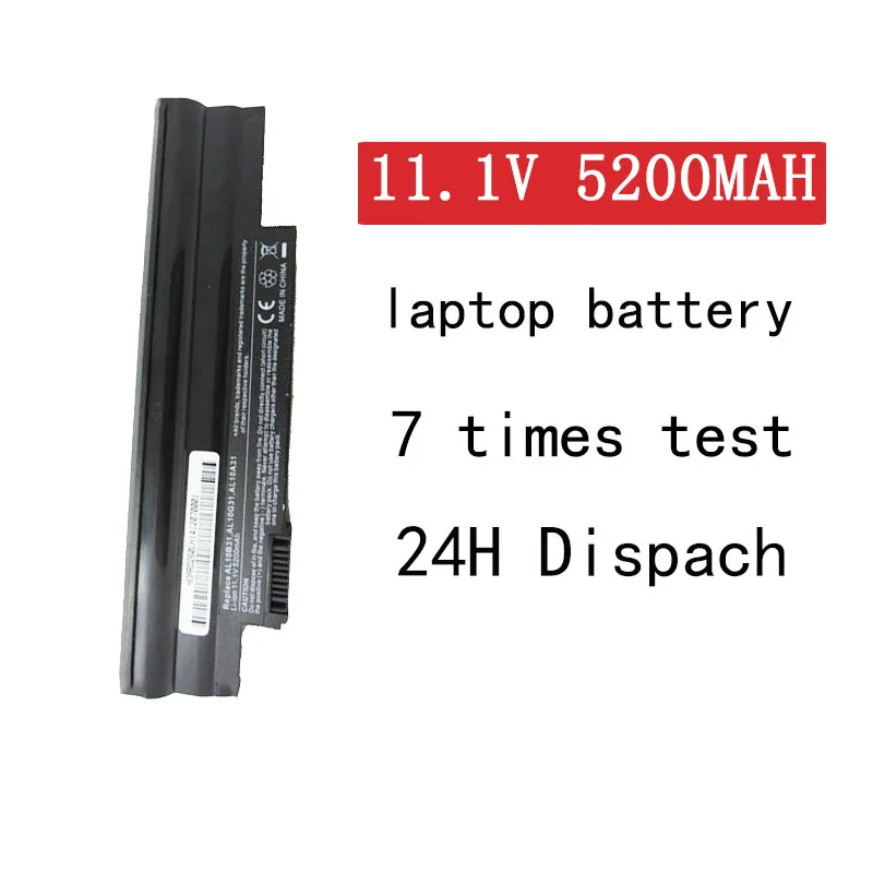 Аккумулятор GZSM D255 для ноутбука Acer 522 722 AOD255 AOD260 D257 D257E D260 D270 E100 AL10A31 AL10B31 AL10G31|battery for