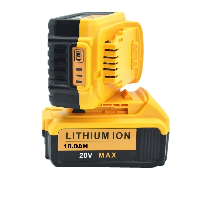 Литиевая батарея 20 в 10 Ач для электроинструментов DeWalt DCB184 DCB200 набор
