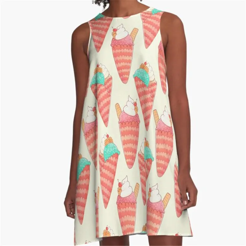 

Fashion Women summer dresse In My Other World Printed A-Line Boho Dress for women harajuku Sexy ladies mini short beach dress