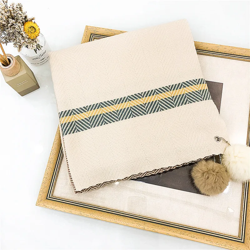 Модный тренд осени и зимы 2019 простой теплый женский шарф платок новый