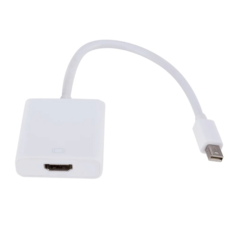 TQQLSS Mini DP к HDMI-совместимый кабель 1080P ТВ проектор порт дисплея адаптер для Mac Macbook Pro