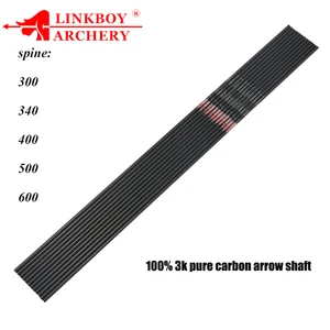 Стрельба из лука Linkboy 3k, 612 шт., стрелы с валом ID6.2MM Spine250 300 340 400 500 600 700 800, составной лук, лук для охоты