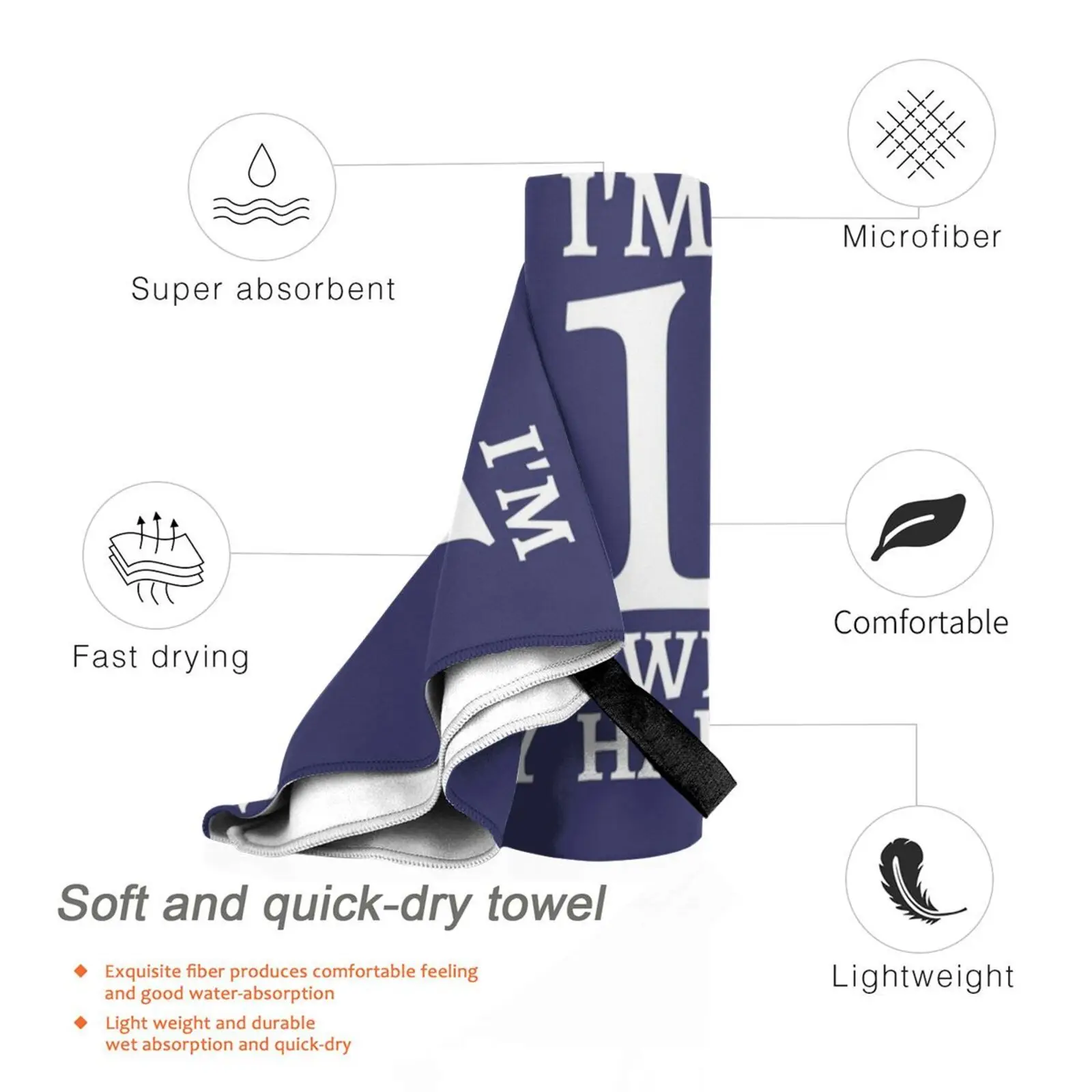 I M #1 So Why Go Hard быстросохнущее полотенце для спортзала портативная ванная