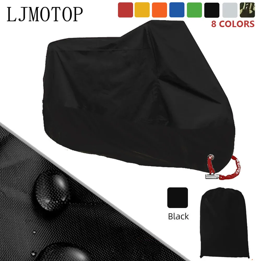

For Suzuki GSXR750 SFV SV 650 TL1000S GSXS1000 Motorcycle Cover Universal Outdoor UV Scooter waterproof Rain Dustproof Cover