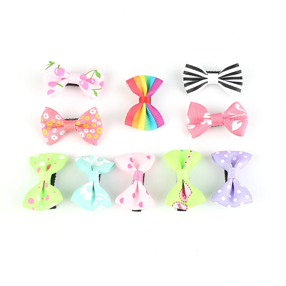 10 шт. Лидер продаж зажим для волос в случайном порядке Карамельный цвет