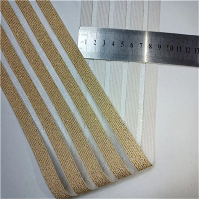 5 см 9 золотой серебряный блестящий прозрачный белый черный эластичная лента