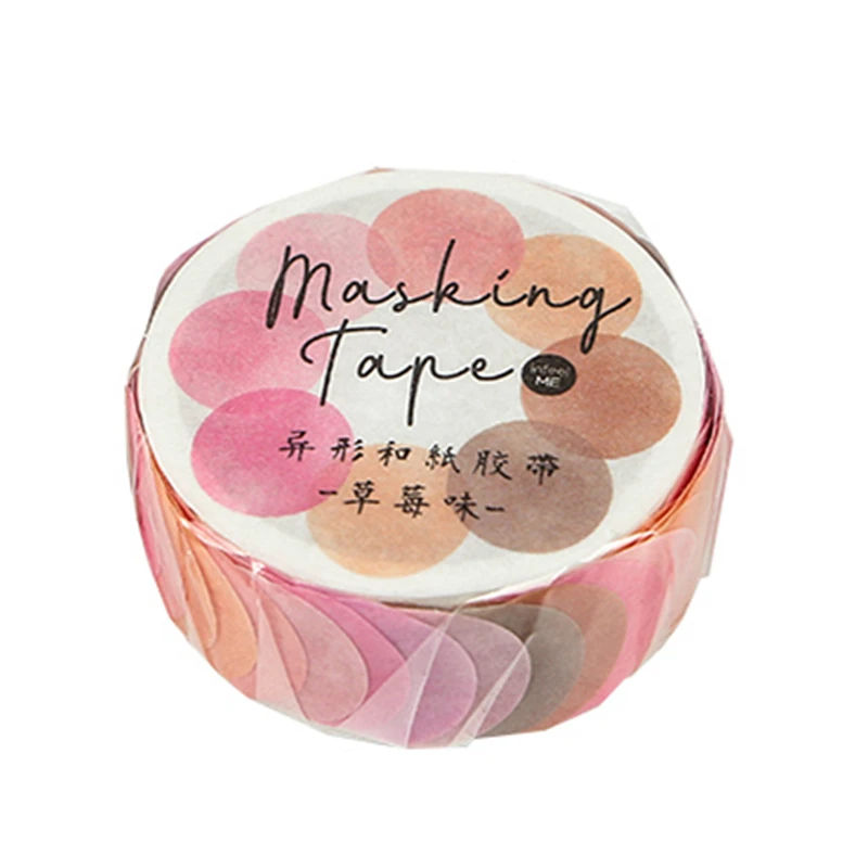 

100Pcs/Roll Creativity Decoration Washi Tape Diy Scrapbooking Stick Journal Stationery Stickers Masking Tape School Supply