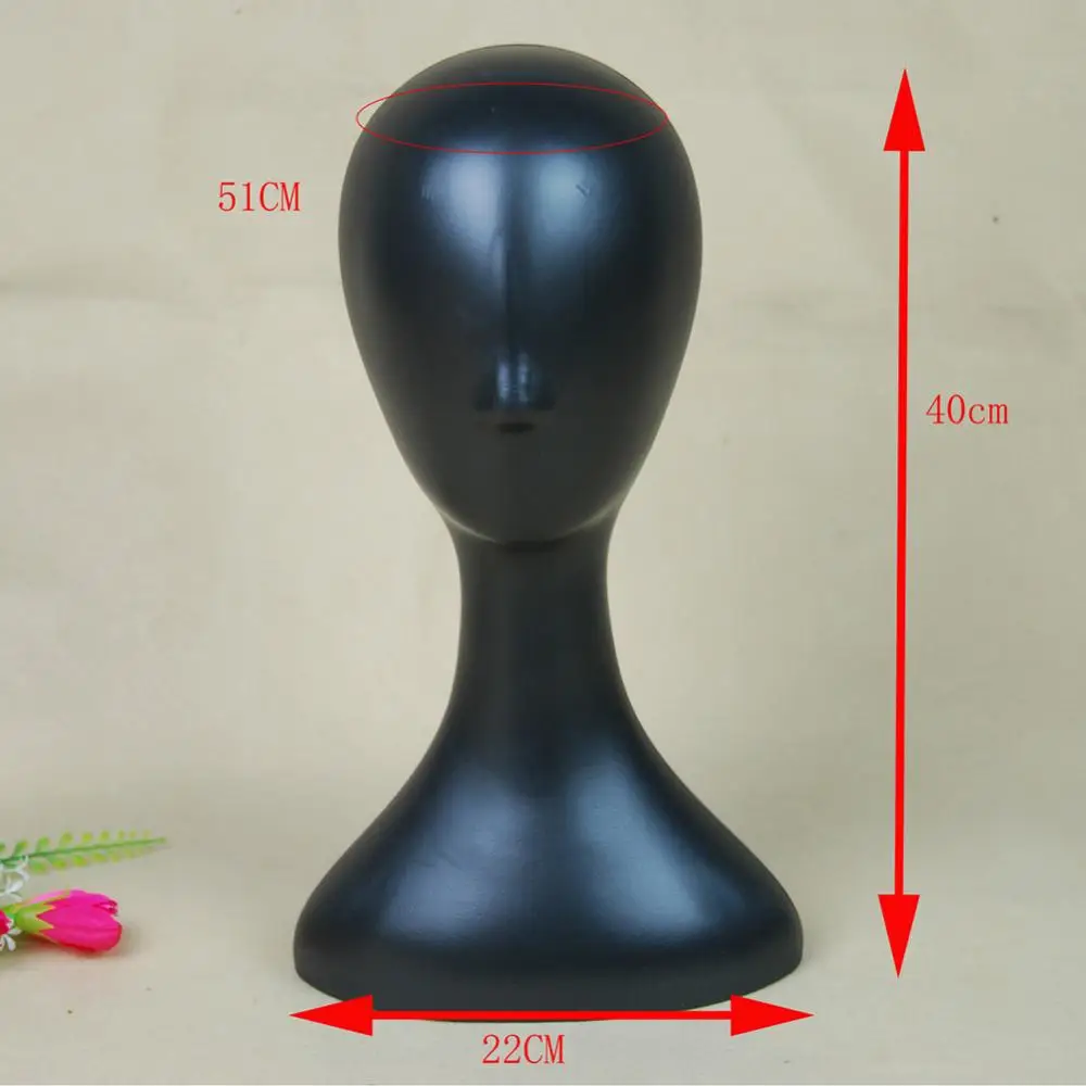 

Hot Sales Pro Female Plastic Abstract Mannequin Manikin Head Model Wig Hair Display Stand