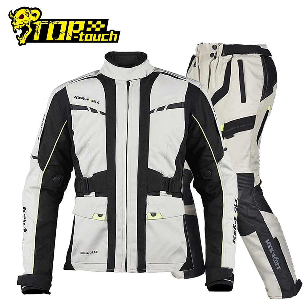 

KERAKOLL Motorcycle Jacket Winter Men Jaqueta Motociclista Waterproof Moto Motocross Jacket Reflection Motorbike Riding Jacket