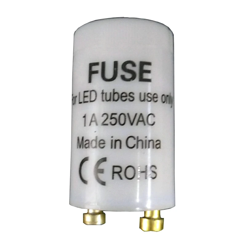 CRUBON LED Tube Starter Only Use Tubes Protection 250V / 1A The Best Electronic CE/ROHS 25pcs/lot | Лампы и освещение