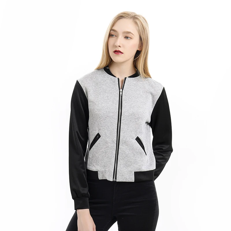 2019 модная женская куртка бомбер винтажная байкерская на молнии верхняя блузка