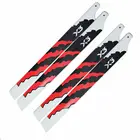 2 пары главных лезвий из углеродного волокна 360 мм для вертолета Gaui X3 Trex 450LGoblin 380