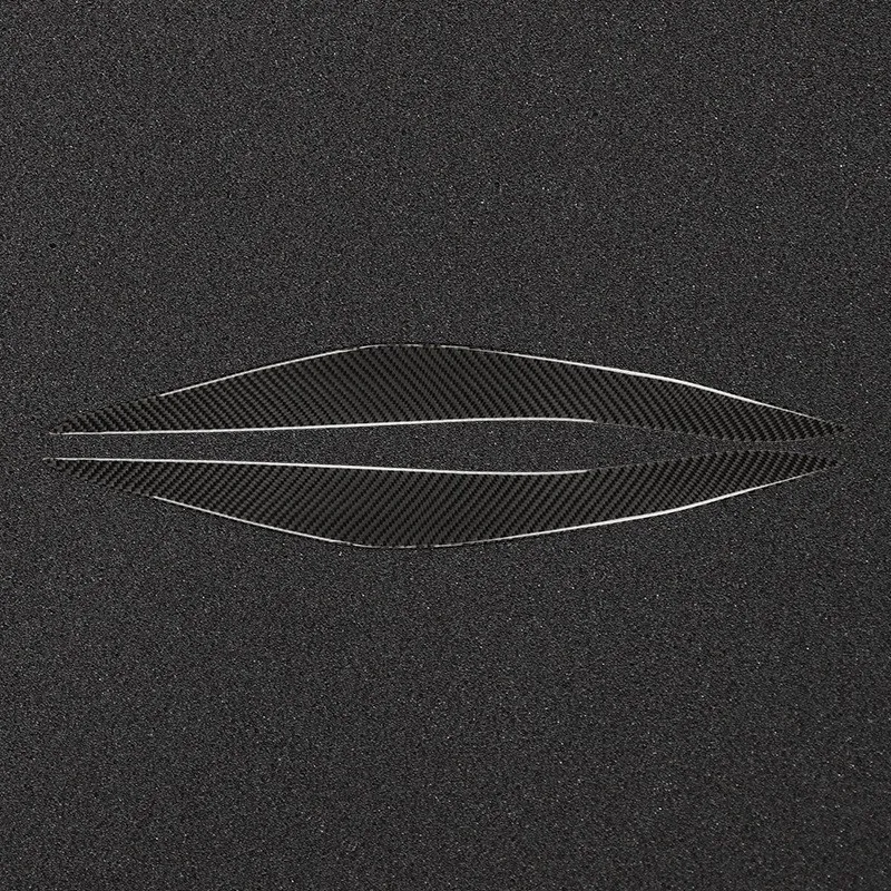 

Headlight Eyebrow Cover Accessories for 5 Series F10 2011 2012 2013 Carbon Fiber