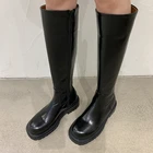 Зимние женские сапоги, бесплатная доставка, Дизайнерские Сапоги до колена на готической платформе, Походные сапоги 2022, сапоги Челси, мотоциклетные сапоги