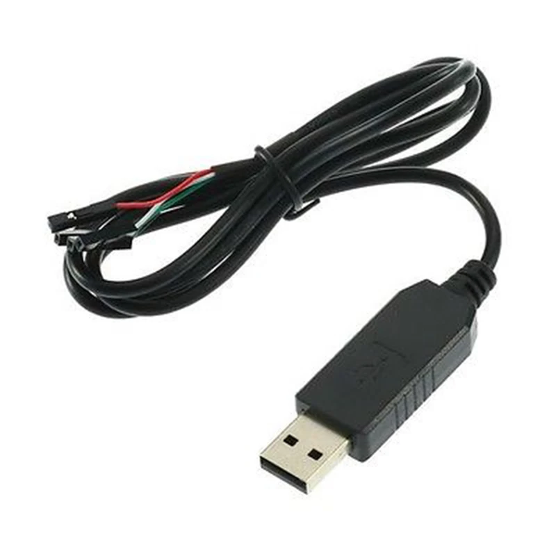 1 м Мини Портативный USB к RS232 последовательный адаптер PL2303HX конвертер TTL кабель
