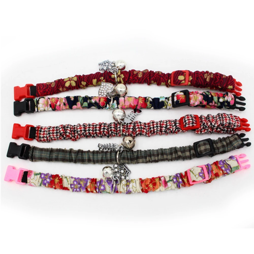 Регулируемые ошейники для собак с колокольчиком ожерелье щенков аксессуары