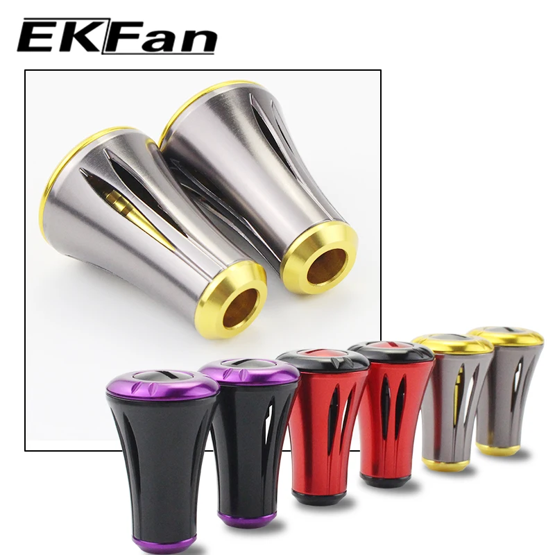 EKFan 2 Stück/Set Angelrollen-Griffknöpfe für D/S Angelgriff-Zubehör Reparaturteile – Detail 8
