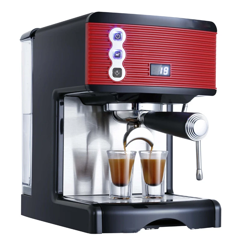 

15Bar 15Cups Mini Portable Espresso Coffee Machine Italian Semi-automatic High Pressure Steam Coffee Machine